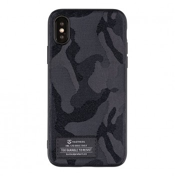 Zadní kryt Tactical Camo Troop na iPhone X - XS černý