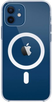 Zadní kryt Apple MHLM3ZM/A vč. MagSafe na iPhone 12-12 Pro průhledný
