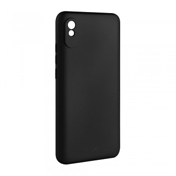 Zadní pogumovaný kryt FIXED Story pro Xiaomi Redmi 9A/9A 2022, černý