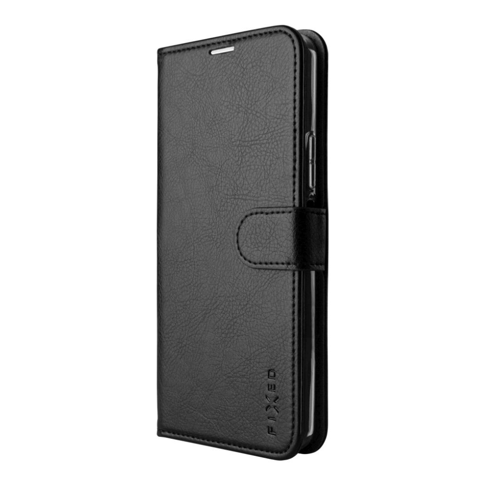 Levně Pouzdro typu kniha FIXED Opus pro Apple iPhone 15 Pro, černé