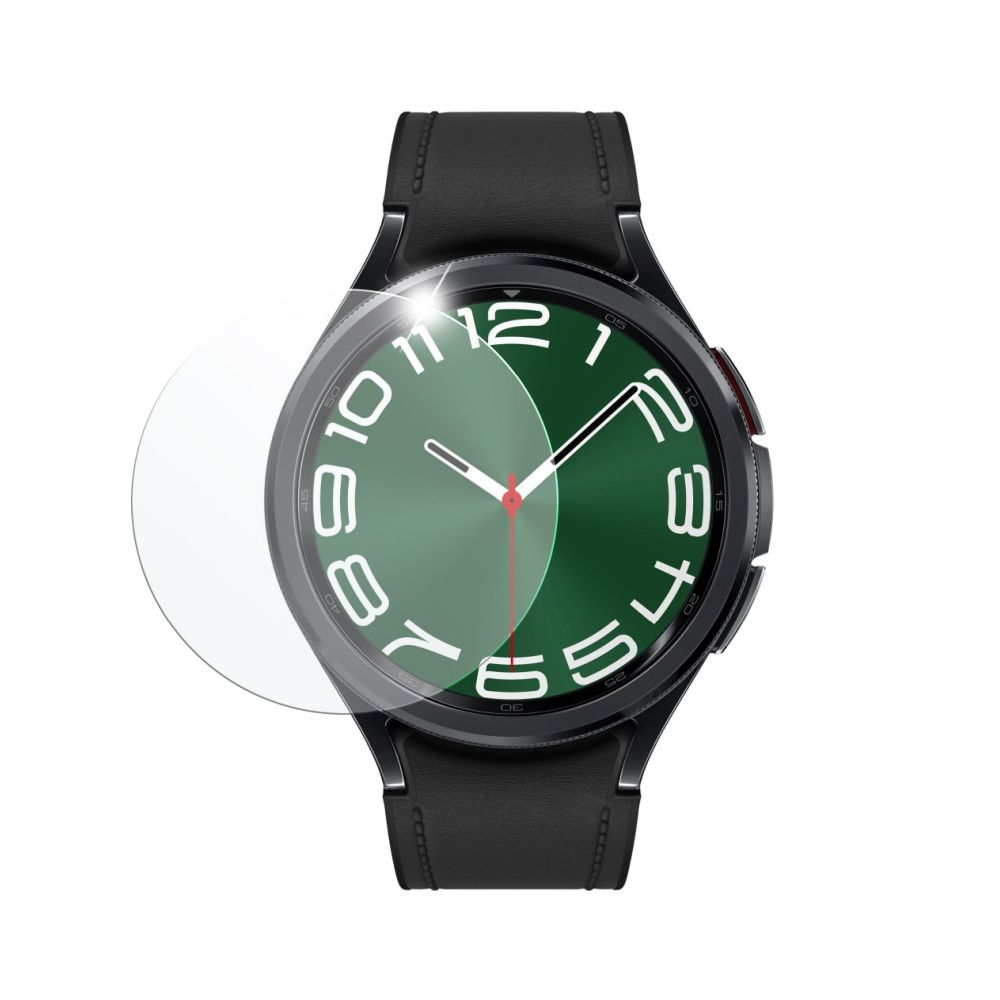 Levně Ochranné tvrzené sklo FIXED pro smartwatch Samsung Galaxy Watch 6 Classic (47mm), 2 ks v balení, čiré