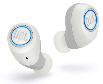 Bezdrátová sluchátka JBL Free Truly Wireless bílá