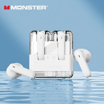 Bezdrátová sluchátka Monster XKT12 TWS bílá