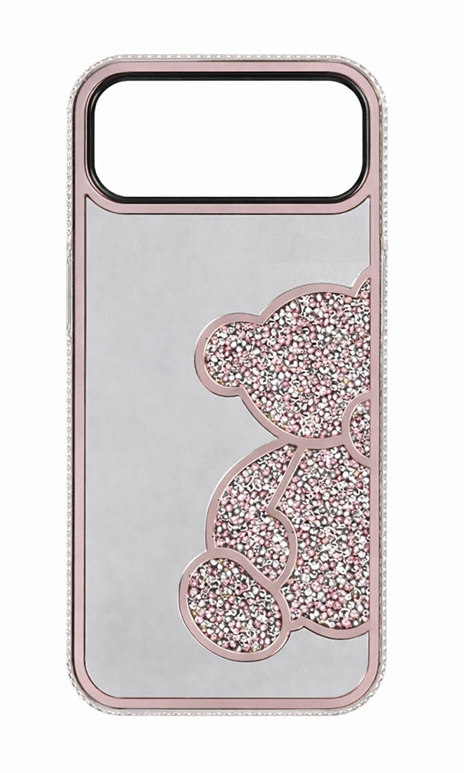 Levně Zadní kryt Teddy Bear pro iPhone 17 Air růžový