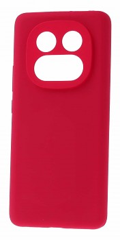 Zadní kryt Silicone Lite pro Xiaomi Redmi Note 14 Pro 4G burgundy