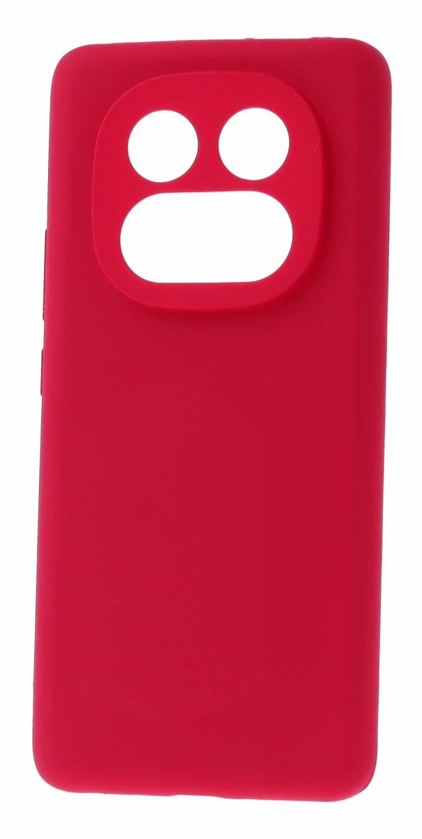 Zadní kryt Silicone Lite pro Xiaomi Redmi Note 14 Pro 4G burgundy