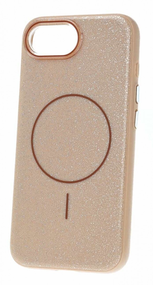Levně Zadní kryt Magsafe Slim Shiny pro iPhone 16e gold