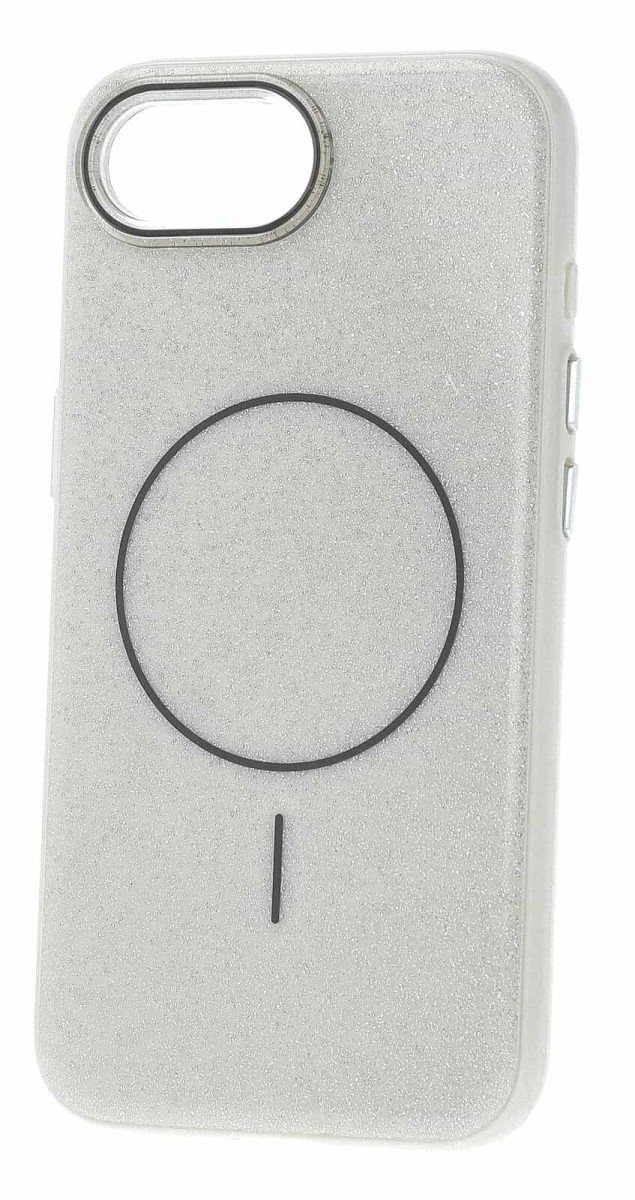 Zadní kryt Magsafe Slim Shiny pro iPhone 16e silver