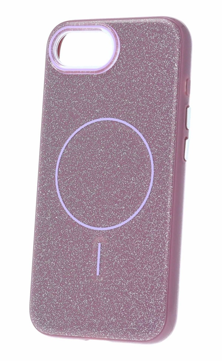 Levně Zadní kryt Magsafe Slim Shiny pro iPhone 16e purple