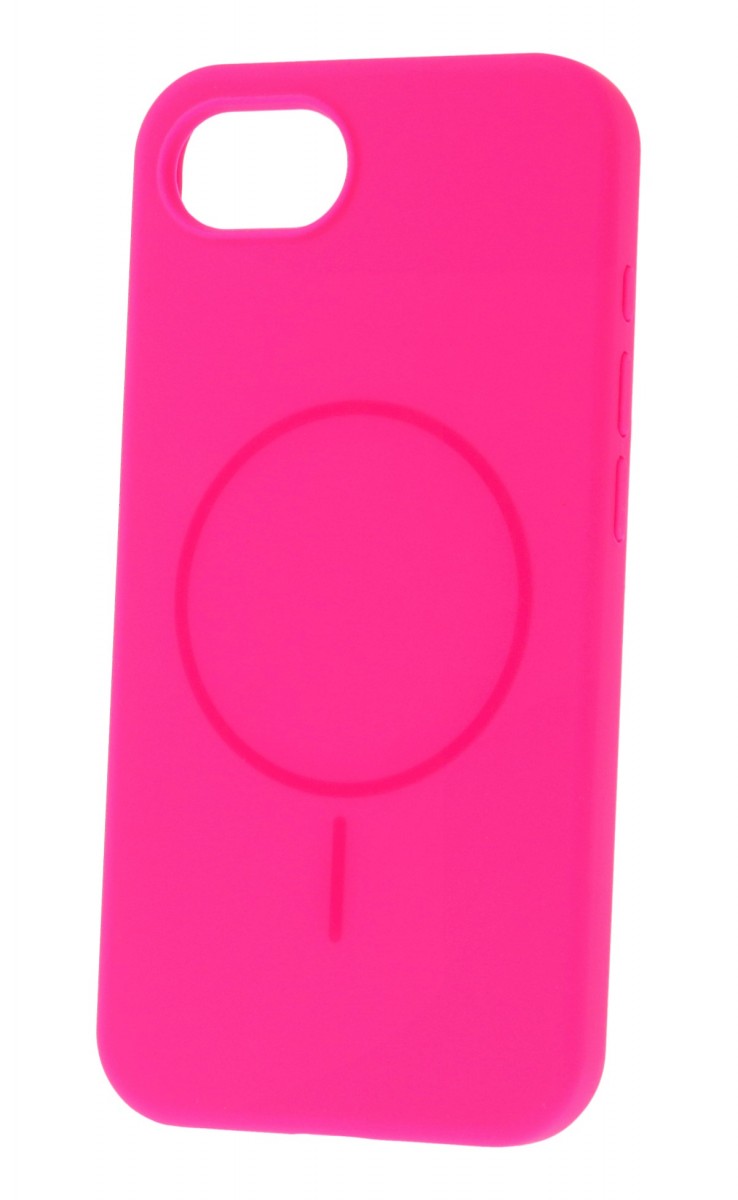 Levně Zadní kryt Magsafe Slim Silicone pro iPhone 16e pink