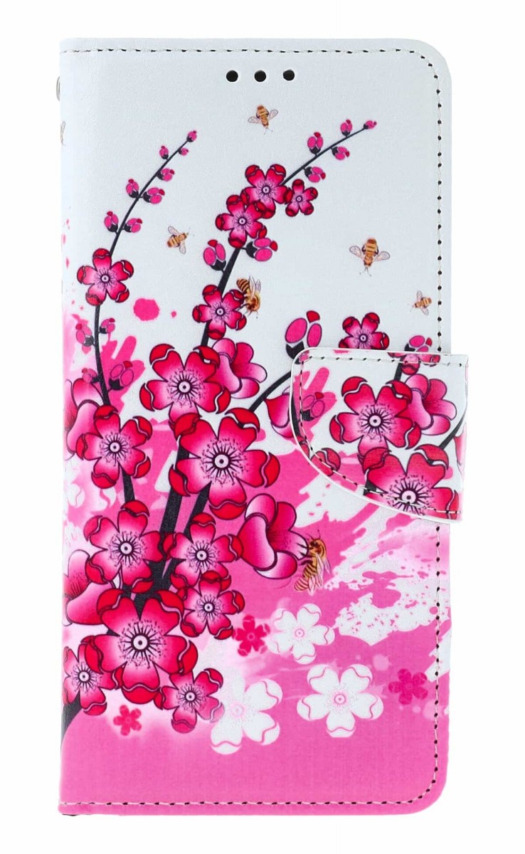 Knížkové pouzdro na Motorola Moto G86 5G Kytičky
