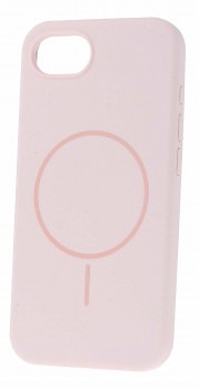 Zadní kryt Magsafe Slim Silicone pro iPhone 16e light pink