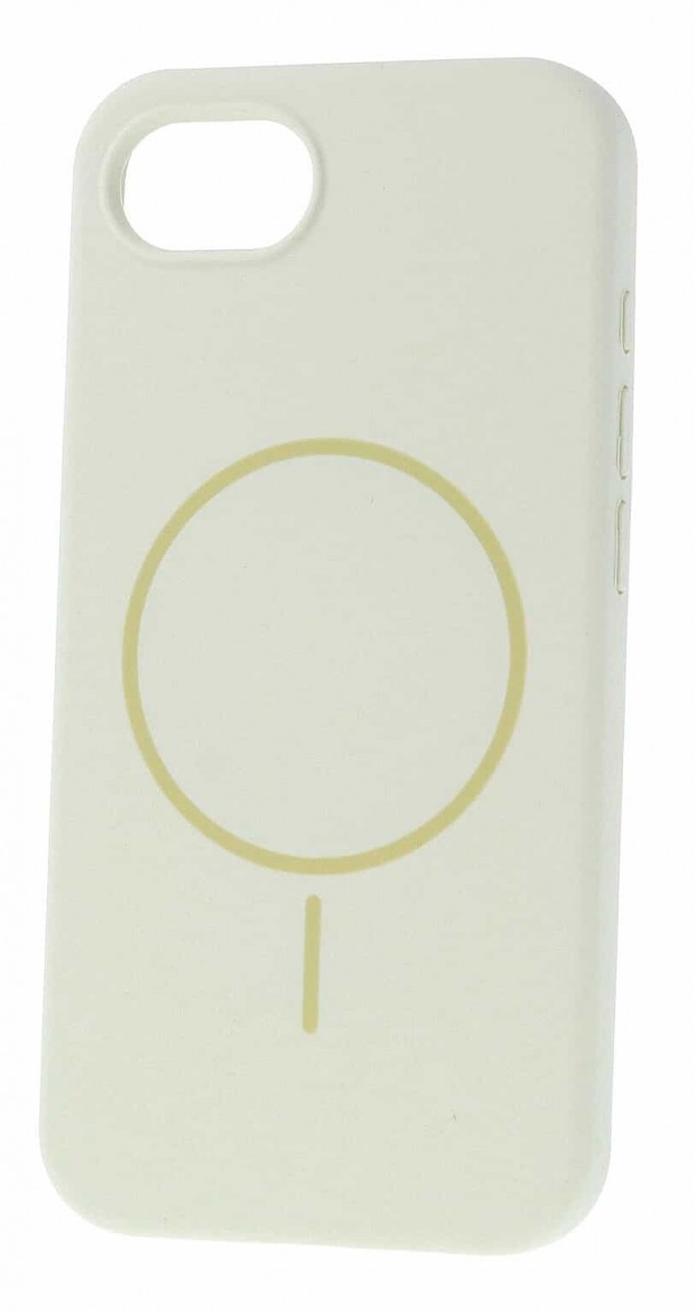 Levně Zadní kryt Magsafe Slim Silicone pro iPhone 16e stone