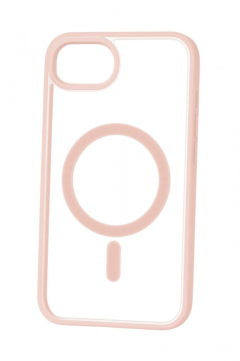 Levně Zadní kryt Acrylic Color Magsafe pro iPhone 16e light pink