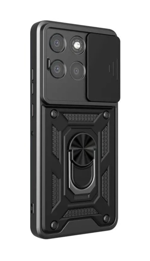 Levně Ultra odolný zadní kryt Armor Lens pro Motorola Edge 50 Neo 5G černý