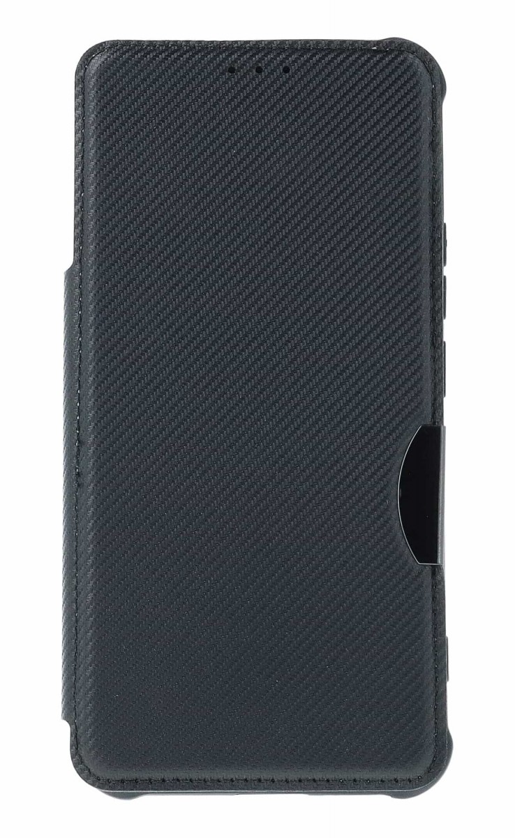 Knížkové pouzdro Razor Carbon pro Xiaomi Redmi Note 14 Pro 4G černé