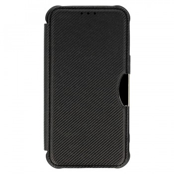 Knížkové pouzdro Razor Carbon pro Xiaomi Redmi 14C černé