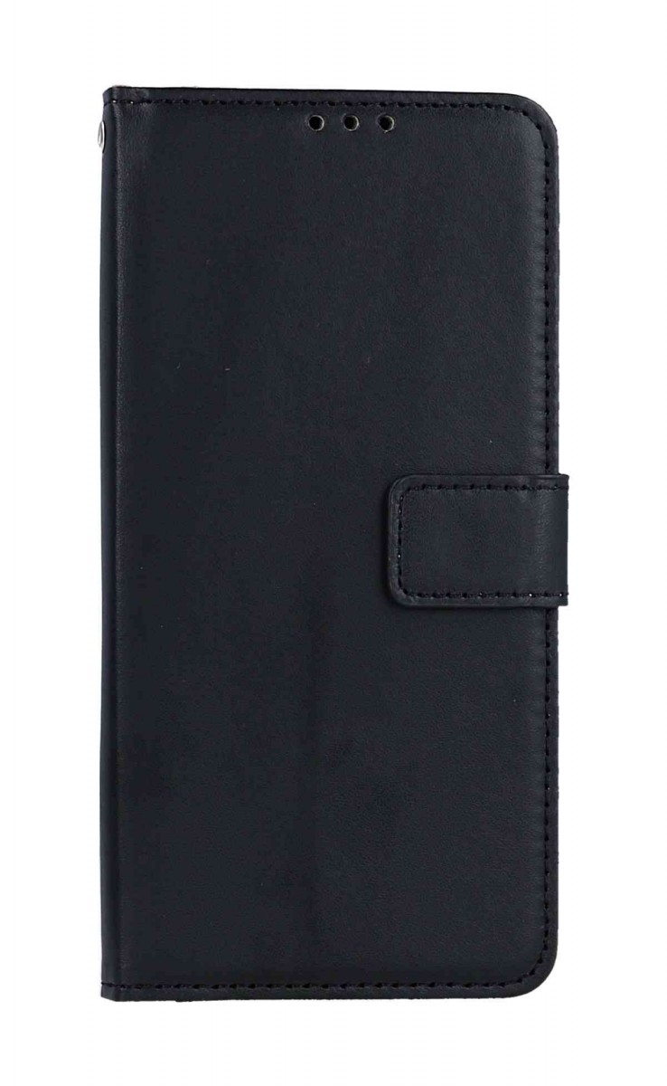 Knížkové pouzdro na Motorola Edge 60 Fusion černé s přezkou 2