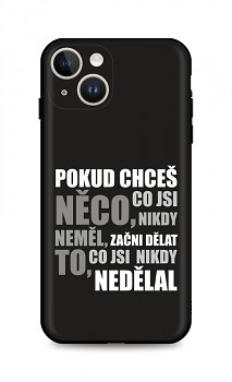 Zadní kryt DARK na iPhone 15 Moto