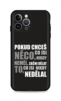 Zadní kryt DARK na iPhone 15 Pro Moto