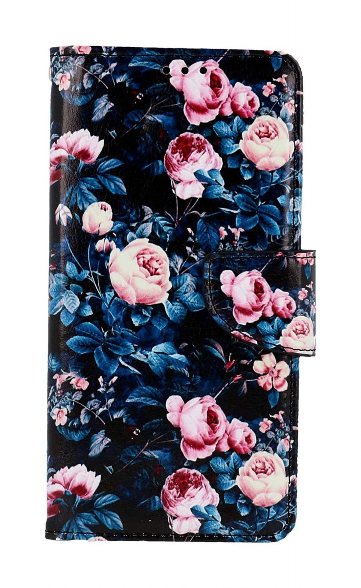Knížkové pouzdro na Xiaomi Redmi Note 9 Růžičky
