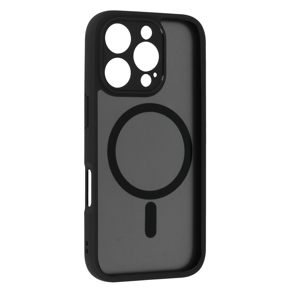 Levně Zadní kryt Full Matte Mag Cover pro iPhone 15 Pro black