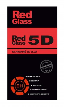 Tvrzené sklo RedGlass na iPhone 5 - 5S - SE 5D černé