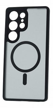 Zadní kryt Full Matte Mag Cover pro Samsung Galaxy S25 Ultra black