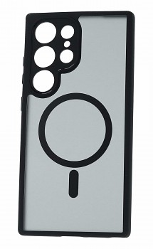 Zadní kryt Full Matte Mag Cover pro Samsung Galaxy S24 Ultra black
