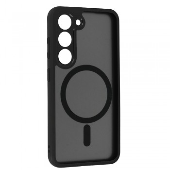Zadní kryt Full Matte Mag Cover pro Samsung Galaxy S23 black