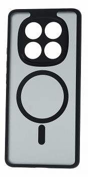Zadní kryt Full Matte Mag Cover pro Xiaomi Redmi Note 14 Pro 4G black