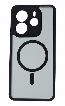 Zadní kryt Full Matte Mag Cover pro Xiaomi Redmi Note 14 5G black