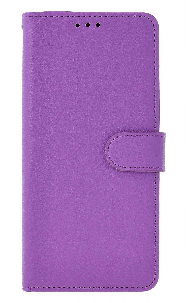Knížkové pouzdro na Xiaomi Redmi Note 13 fialové s přezkou