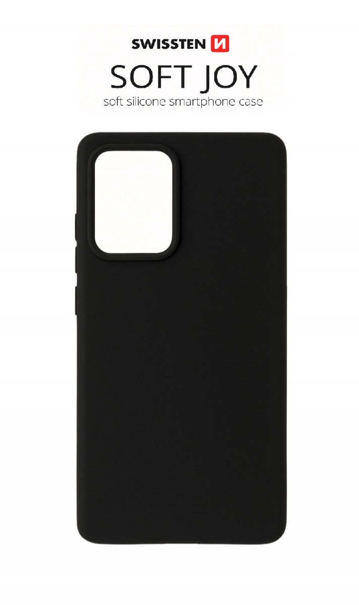 Levně Zadní kryt Swissten Soft Joy pro Xiaomi Redmi Note 13 Pro černý