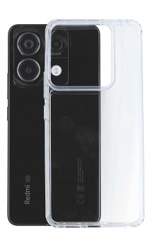 Zadní pevný kryt Super Clear Hybrid na Xiaomi Redmi Note 13 Pro 5G průhledný