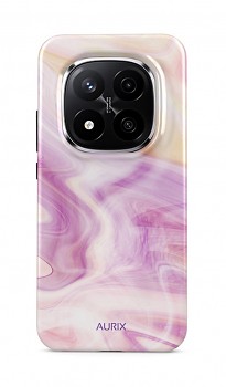 Luxusní kryt AURIX na Xiaomi Redmi Note 14 Pro+ 5G Pinky Wave