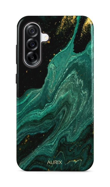 Luxusní kryt AURIX na Samsung A36 Green Lagoon