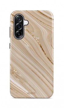 Luxusní kryt AURIX na Samsung A36 Golden Sands