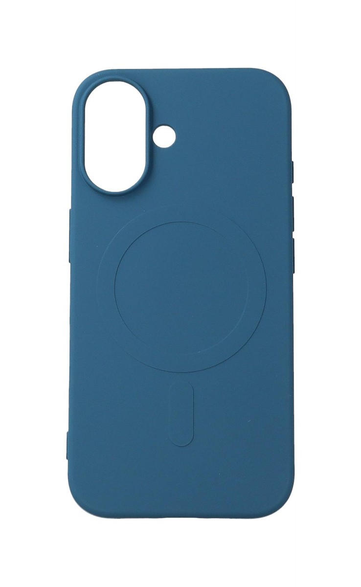 Levně Kryt TopQ iPhone 16 s MagSafe tmavě modrý 130222 (pouzdro neboli obal na mobil iPhone 16)