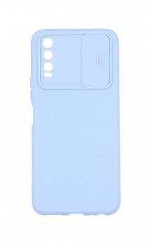 Zadní silikonový kryt Lens na Vivo Y20s modrý