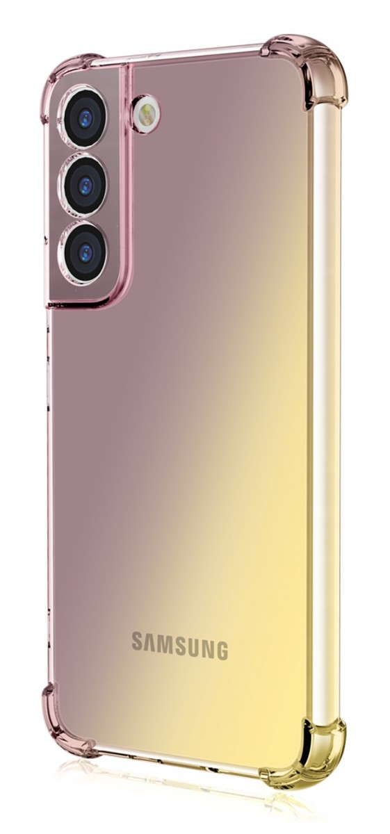 Zadní kryt na Samsung S23 Shock duhový purpurovo-žlutý
