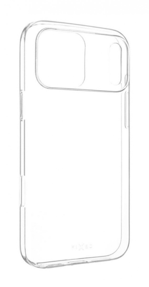 Levně Ultratenký TPU gelový kryt FIXED Story Slim pro Apple iPhone 17 Pro Max, 0,6 mm, čirý