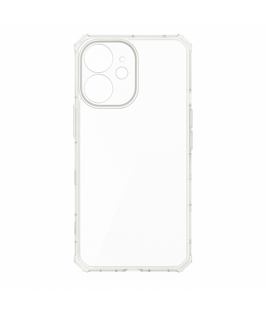 Zadní kryt Antishock pro iPhone 16 průhledný