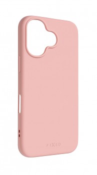 Zadní pogumovaný kryt FIXED Story pro Apple iPhone 17, růžový