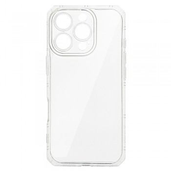Zadní kryt Antishock pro iPhone 16 Pro Max průhledný