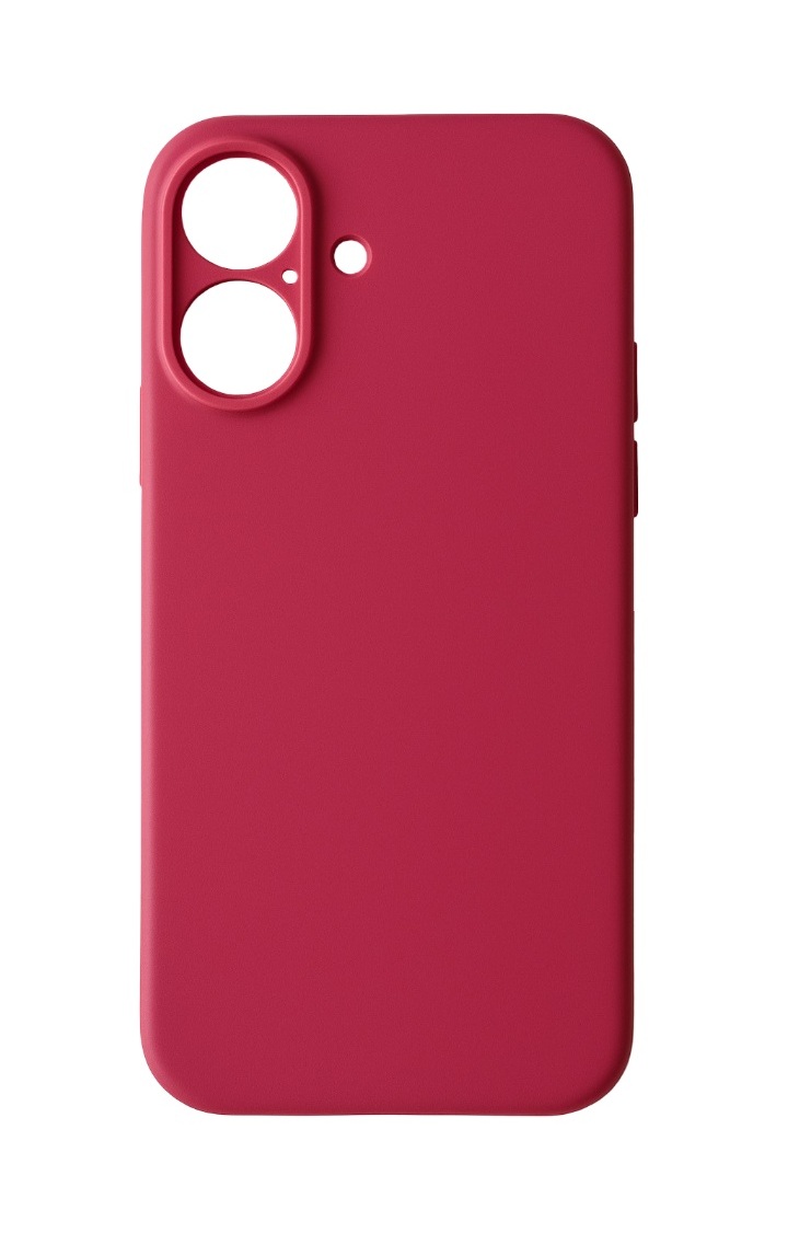 Levně Zadní kryt Silicone Lite na iPhone 16 vínový