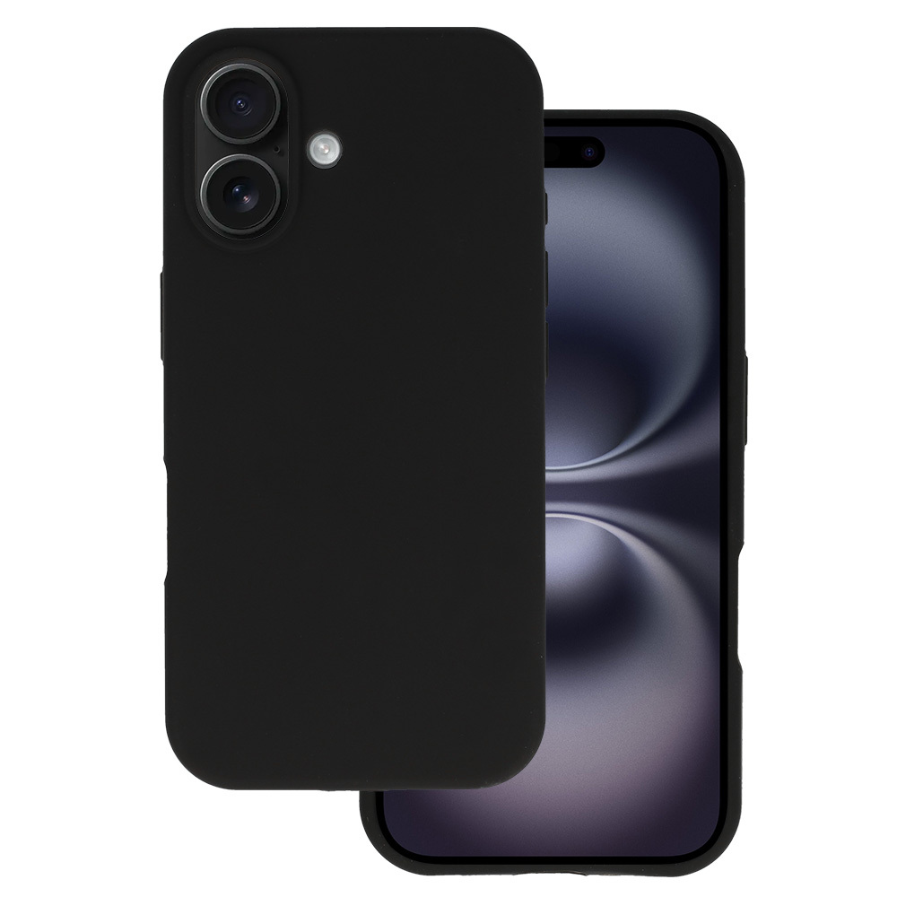 Levně Zadní kryt Silicone Lite na iPhone 16 černý