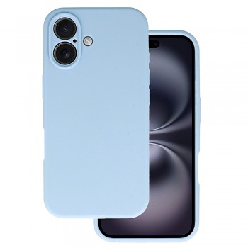 Zadní kryt Silicone Lite na iPhone 16 světle modrý