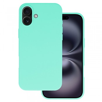 Zadní kryt Silicone Lite na iPhone 16 mint