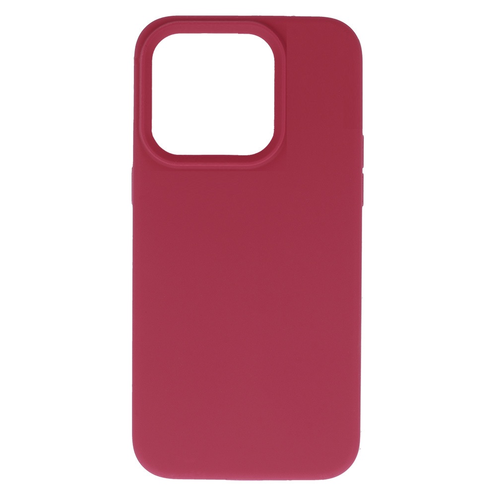 Levně Zadní kryt Silicone Lite na iPhone 16 Pro vínový